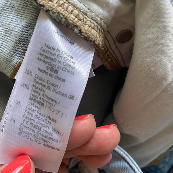 MADEWELL The Perfect Vintage Straight Jean in Mosedale Wash Size 26 - Picture 6 of 9